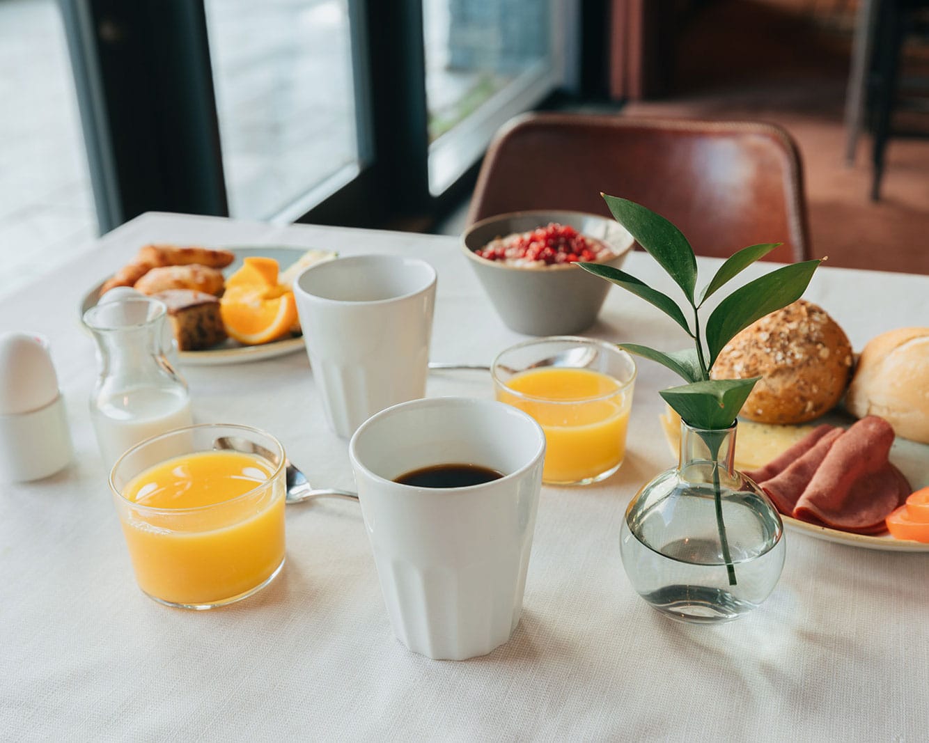 Frukost på Copperhill