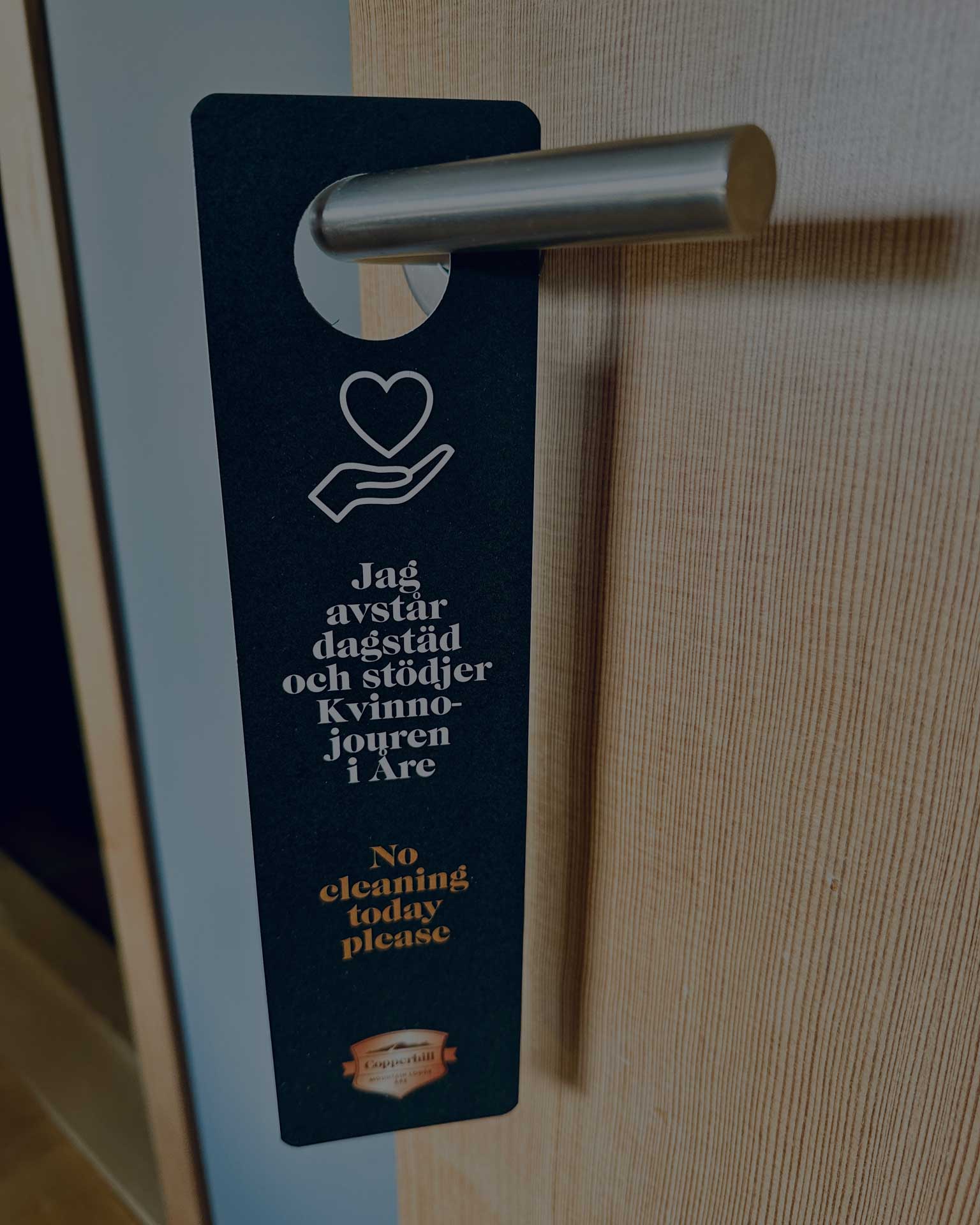 Copperhill i samarbete med Kvinnojouren Åre