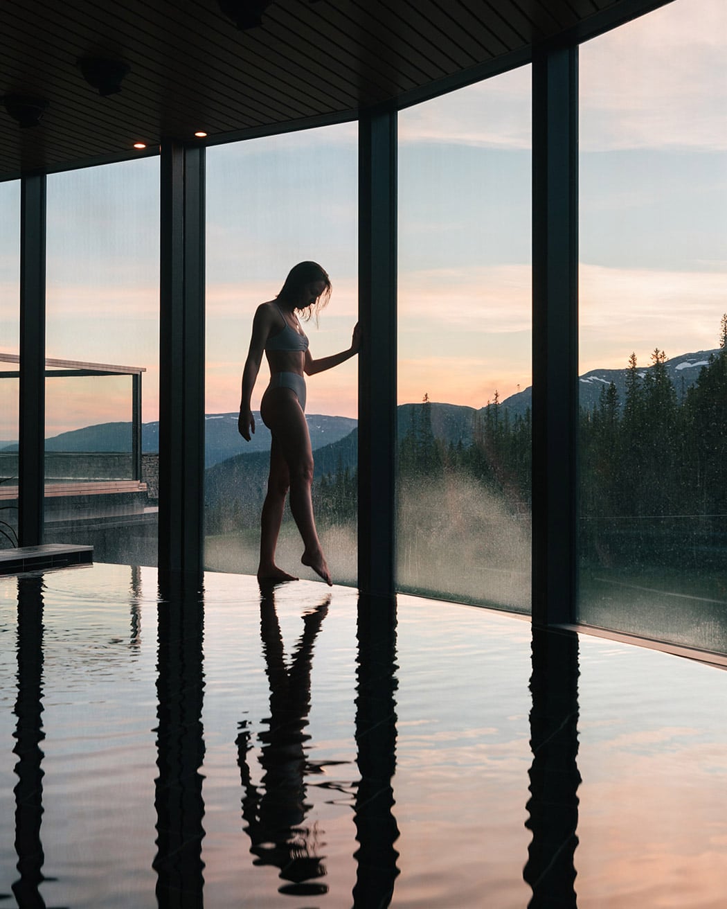 Copperhill Spa sommarkväll
