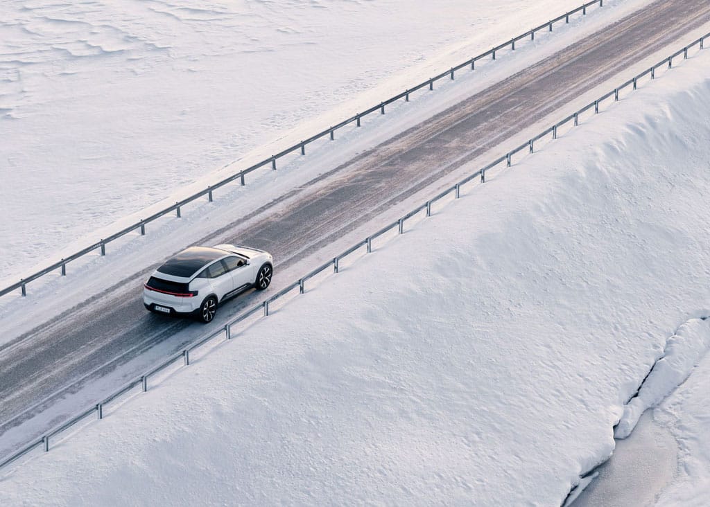 Provkör Polestar direkt från Copperhill