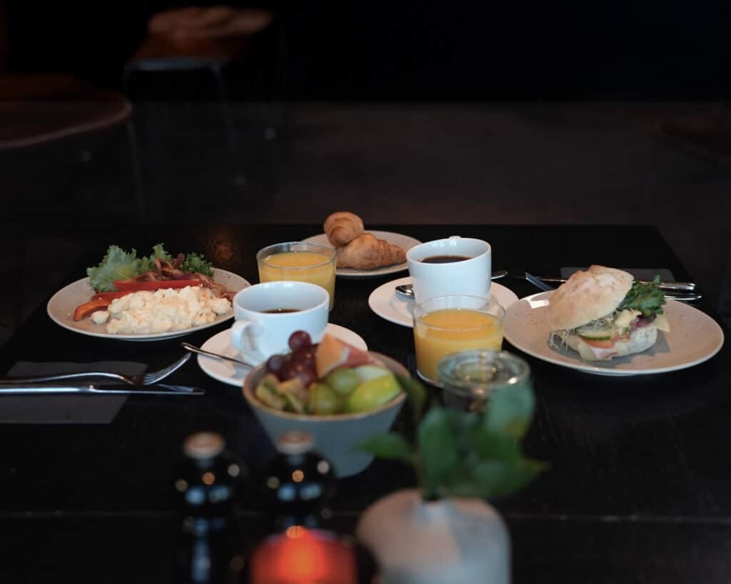 Frukost på Copperhill